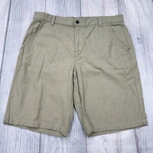 Carbon 2 Cobalt Shorts‎ 35 Beige Casual Beach Golf Mens 10" Seam